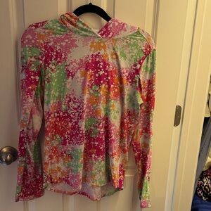 Colorful Women's Long Sleeve Golf HoodieTop